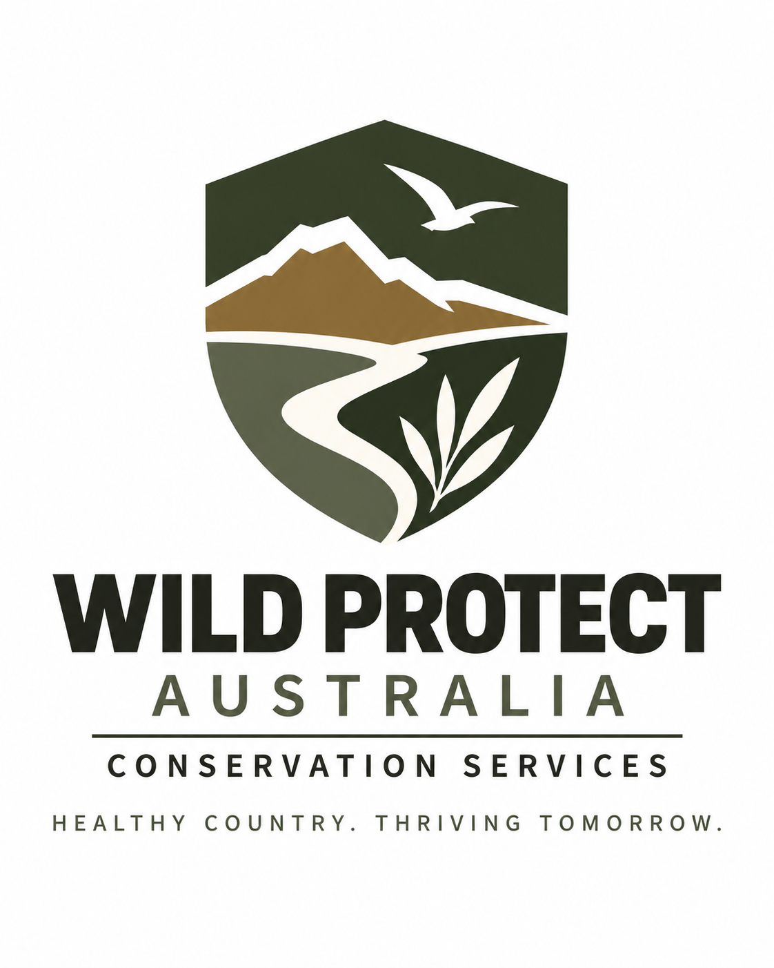Wild Protect Australia shield emblem